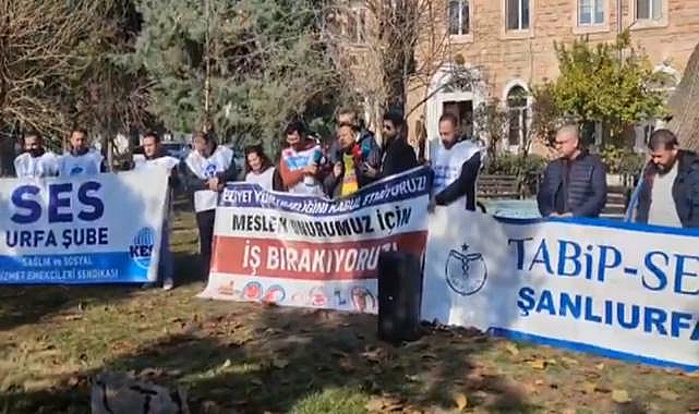 Urfa Aile Hekimleri Üçüncü Kez İş Bıraktı