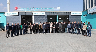 Başkan Canpolat, Atölyeler Şefliğindeki Çalışmaları İnceledi 