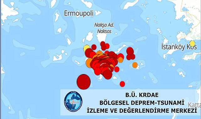 Ege Denizinde Deprem Hareketliliği Devam Ediyor!
