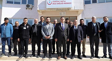 İl Sağlık Müdürü Solmaz'dan Harran'da Sağlık Tesislerine Ziyaret