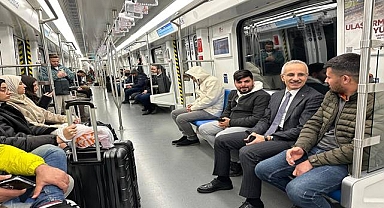 Türkiye’nin En Hızlı Metrosu Yolcu Rekoru Kırdı