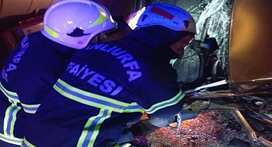 Urfa'da Korkunç Kaza! 1 Ölü, 1 Ağır Yaralı 