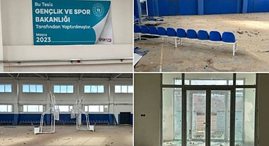 Akçakale'deki Milyonluk Spor Tesisi Harabeye Döndü!