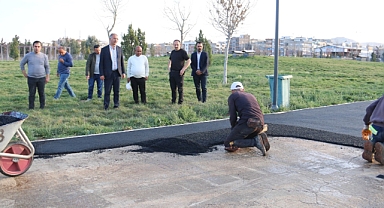 Eyyübiye Millet Bahçesi’nde Bakım Ve Yenileme Çalışmaları Devam Ediyor