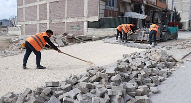 Haliliye’de Üstyapı Çalışmaları Devam Ediyor