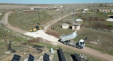 Hilvan’da Yol Çalışmaları Tüm Hızıyla Devam Ediyor