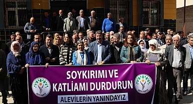 Suruç'ta Suriye'deki Alevi Katliamına Tepki