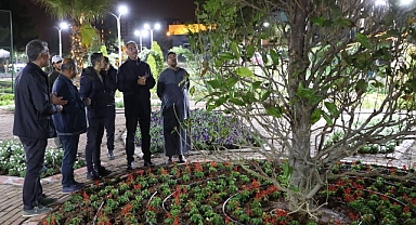 Başkan Kuş, Parklarda Yapılan Çalışmaları İnceledi