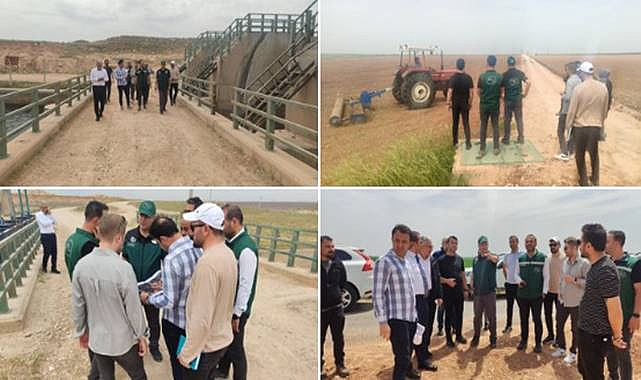 DSİ GAP 15. Bölge Müdürü Viranşehir’de İncelemelerde Bulundu