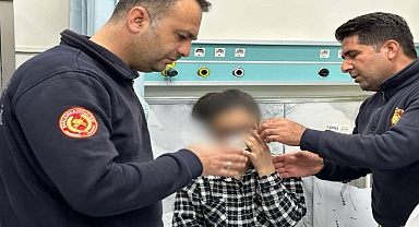 Gözüne Fermuar Sıkışan Vatandaşın İmdadına İtfaiye Yetişti