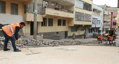 Haliliye’de Üstyapı Çalışmaları Devam Ediyor