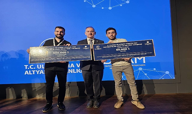 Harran Üniversitesi Öğrencilerinin Projelerine Ulaştırma Bakanlığından Ödül