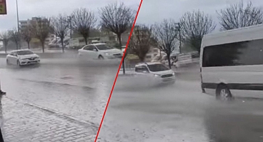 Hilvan’da Yağmur ve Dolu Yağışı Etkili Oldu