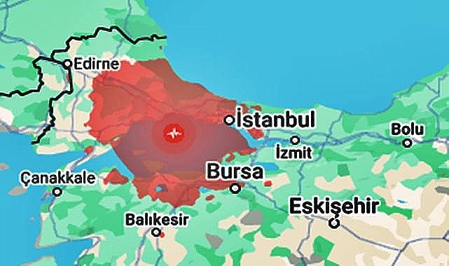 İstanbul'da Korkutan Bir Deprem Daha!