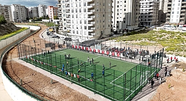 Karaköprü'ye Bir Spor Tesisi Daha Kazandırıldı