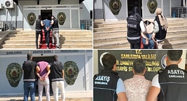 Şanlıurfa'da Aranan Suçlulara Yönelik Operasyon: 12 Kişi Yakalandı