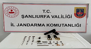 Şanlıurfa'da Tarihi Eser Operasyonu: 38 Eser Ele Geçirildi