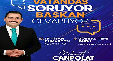 Vatandaş Soracak, Başkan Canpolat Cevaplayacak