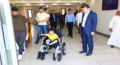 Başkan Özyavuz'dan Küçük Umut'a Anlamlı Destek