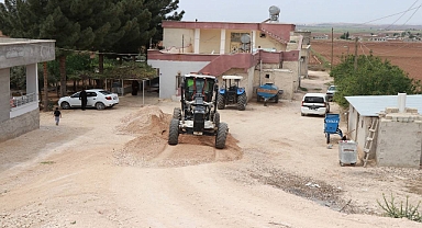 Haliliye Belediyesi Kırsalda Yol Çalışmalarını Sürdürüyor