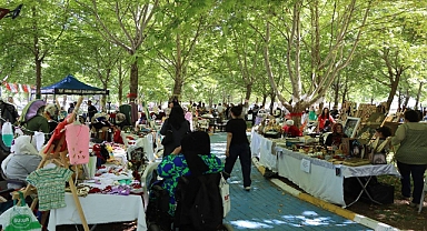 Karaköprü'de El Emeği Ürünler Sergilendi