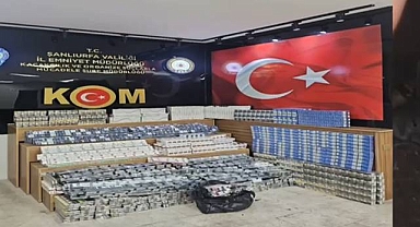 Şanlıurfa'da Kaçak Sigara Operasyonu: 1 Kişi Tutuklandı