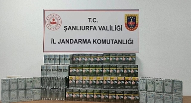 Şanlıurfa’da Kaçakçılık Operasyonu: 980 Paket Ele Geçirildi