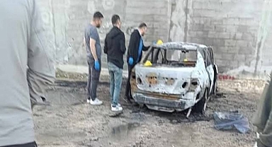 Suruç'ta Park Halindeki Araç Kundaklandı