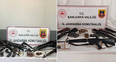 Urfa’da 6 Adrese Operasyon! Çok Sayıda Silah Ele Geçirildi