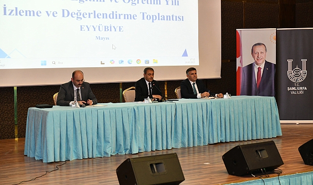 Urfa'da Vali Şıldak'ın Katılımı İle Eğitim Masaya Yatırıldı!