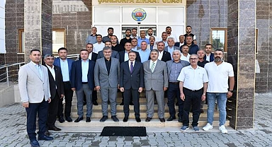 Vali Şıldak, Ziraat Odası Ve Mimarlar Odasını Ziyaret Etti