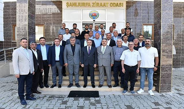 Vali Şıldak, Ziraat Odası Ve Mimarlar Odasını Ziyaret Etti