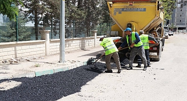 Veysel Karani Mahallesi’ne Sıcak Asfalt Çalışması