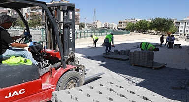 Ahmet Yesevi Mahallesi’nde Üstyapı Çalışmaları Hızla Devam Ediyor