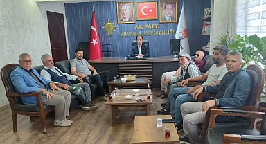 AK Parti Hilvan İlçe Başkanı Selahaddin Toprak Vatandaşlarla Buluştu