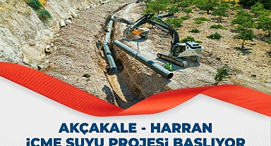 Akçakale Ve Harran'a Kesintisiz Su Müjdesi