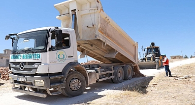 Büyük Mirdesi Kırsal Mahallesine Yol Hizmeti