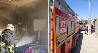 Şanlıurfa’da Korkutan Yangın Kontrol Altına Alındı!