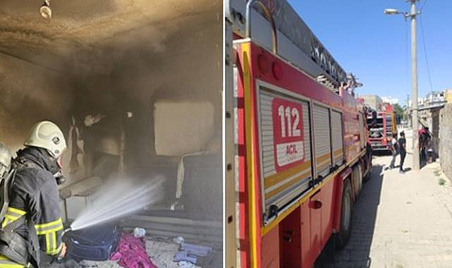 Şanlıurfa’da Korkutan Yangın Kontrol Altına Alındı!