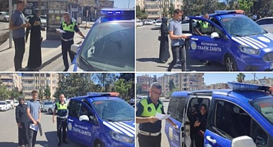 Urfa’da Zabıtadan YKS Yolunda Zamanla Yarışan Öğrenciye Destek