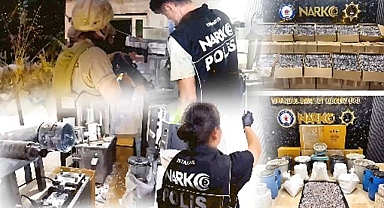 Uyuşturucu İmalatçılarına Büyük Darbe: 2,5 Milyon Hap Ele Geçirildi