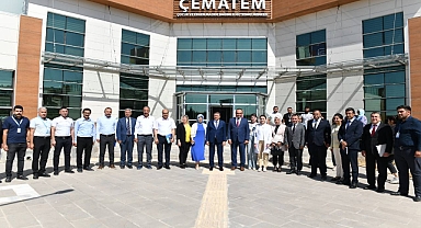 Vali Şıldak, Amatem Ve Çematem’i Ziyaret Etti