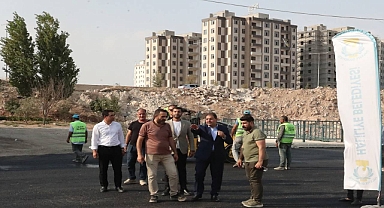 Başkan Canpolat Ahmet Yesevi’de Çalışmaları Yerinde İnceledi