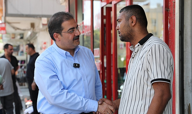 Başkan Canpolat, Devteşti Esnafını Ziyaret Etti