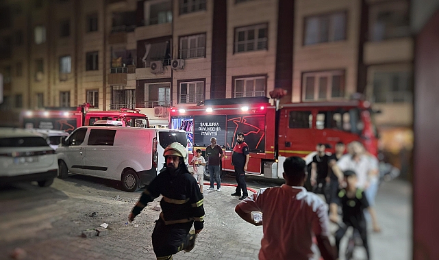 Haliliye'de Mesken Yangını Korkuttu