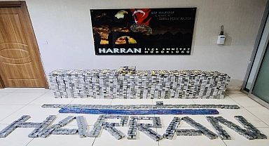 Harran’da Kaçak Sigara Operasyonu! 