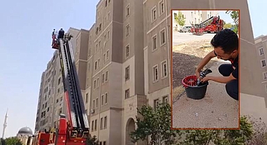 İtfaiyeden Güvercin Kurtarma Operasyonu!