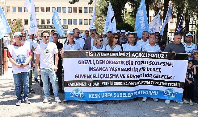 KESK'ten TÜİK Protestosu: “Yoksulluğu TÜİK Rakamlarıyla Gizleyemezsiniz”