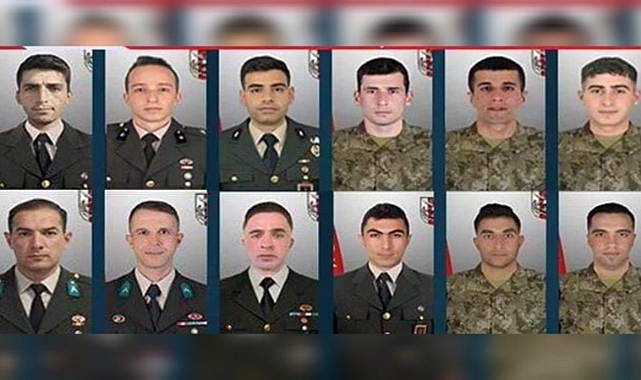 MSB, Irak'ın Kuzeyinde 12 Askerin Şehit Olduğu Olayın Ayrıntılarını Paylaştı