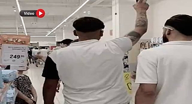 Şanlıurfa’da Markette Deodorant Sıkan Şahıs Gözaltında